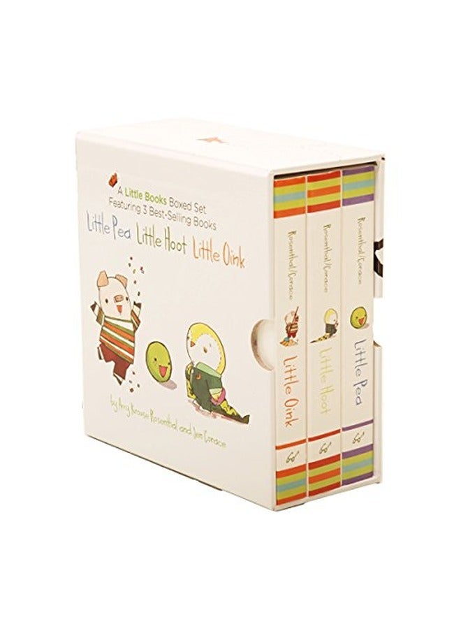 A Little Books Boxed Set Featuring Little Pea, Little Hoot, Little Oink